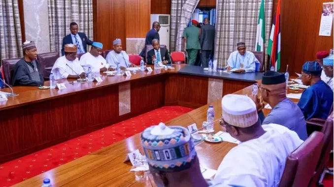 See The Full Details Of President Buhari Instruction To APC Governors