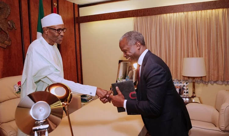 Nigeria Trolls Buhari Over His Refusal To Hand Over To Osinbajo, While On a Medical Trip
