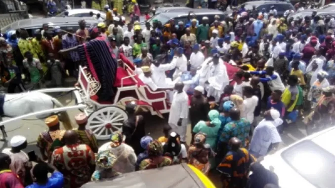 Top Nigerians Politicians Were Present At The Olubadan’s Coronation
