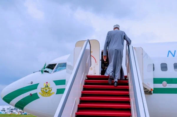 Buhari departs Abuja for a two-week medical vacation